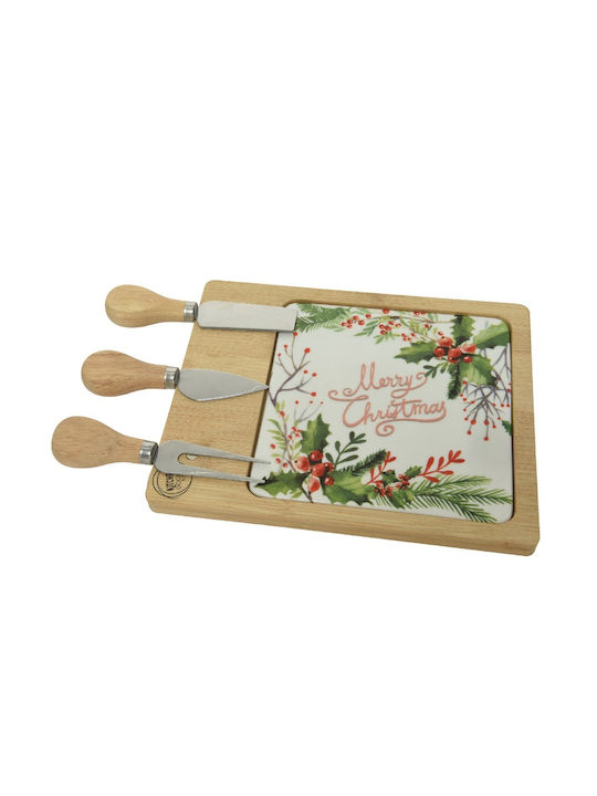 Kaemingk Christmas Cutting Board Wooden