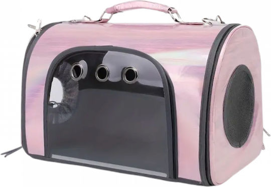 Handbag for Dog and Cat Transport up to 6kg Pink M44xP28xH23cm