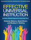 Effective Universal Instruction: An Action-oriented Approach To Improving Tier 1 Bradley C. Niebling
