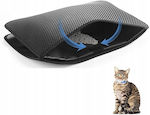 Korbi Black Mat Cat Toilet