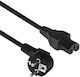 Act - IEC C15 Cable 2m Μαύρο