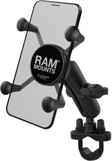 RAM Mount X-grip Βάση Κινητού Μοτοσυκλέτας για το Τιμόνι