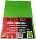 Black Red Пластмасови Протектори за Документи A4 10бр