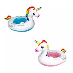 Inflatable Unicorn Light Blue Kids Swim Trainer