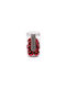 Hanging Bell Ornament Metallic Red 2.5cm Set 14pcs