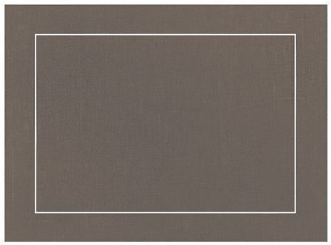 La Gallina Matta Platzdeckchen Stoff Gray 48x40cm 1Stück