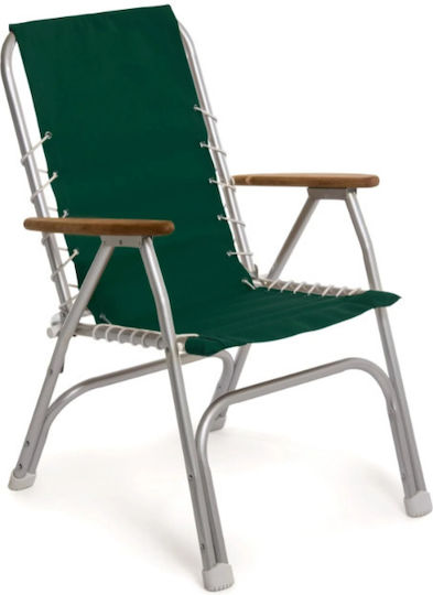 Forma Forma Aluminium Strandstuhl Grün 92x47x41cm