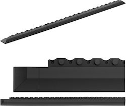 Ending Rubber Mat 10050276 Black 95 X 6 X 1 Cm