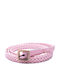 Breite Damen Gürtel Rosa