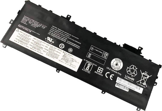 Laptop Battery Lenovo Thinkpad X1 Carbon 5th 6th 2017 2018 Series Sb10k97588 Sb10k97587 01av429 01av430 01av494 11.58v 57wh 4920mah Oem Code 1-bat0283