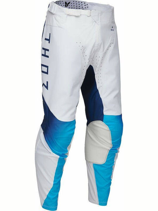 Thor Launchmode Child Summer Riding Pants Blue and White