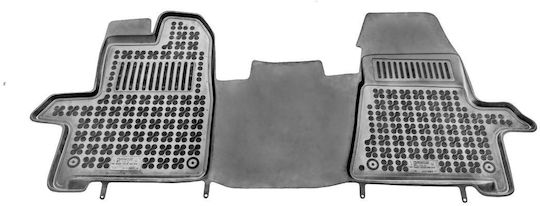 Front Mats 2pcs Tray Type for Ford Transit Custom / Tourneo Custom 2013 Black