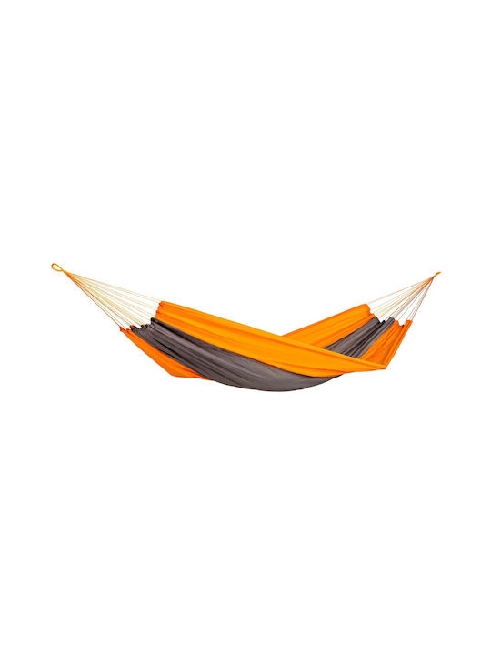 Hängematte Einzeln Stoff Gray 220x140cm