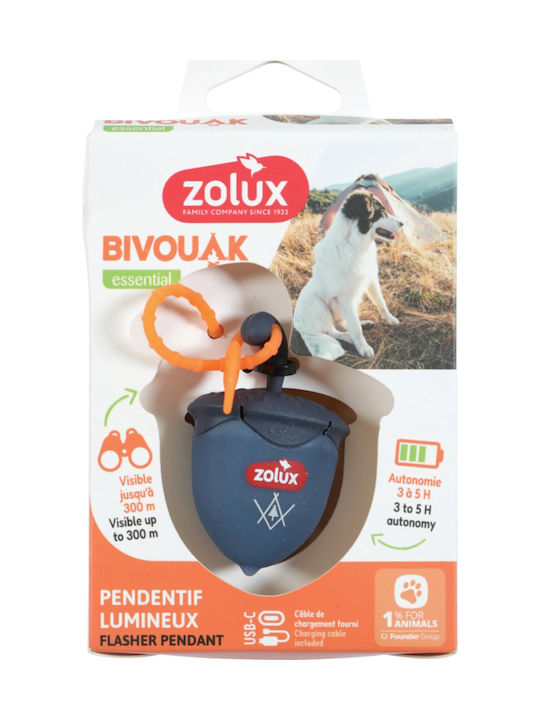 Zolux Dog Collar in Brown color