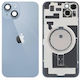 Κапак за замяна на батерията Back Cover Magsafe + Camera Lens Син за iPhone 14