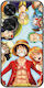 One Piece Huawei Nova 12 Se Schwarz TPU Schwarz Silikon