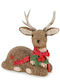 Bizzotto Weihnachtliche Figur Rentier Braun Höhe 25cm