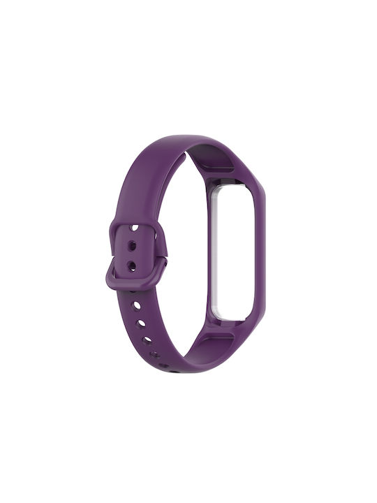 Samsung Galaxy Fit 2 Silicone Watch Band Μωβ