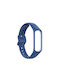 Samsung Galaxy Fit 2 Silicone Watch Band Σκούρο Μπλε