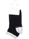 Dikissizdir Kids' Ankle Socks Black, White