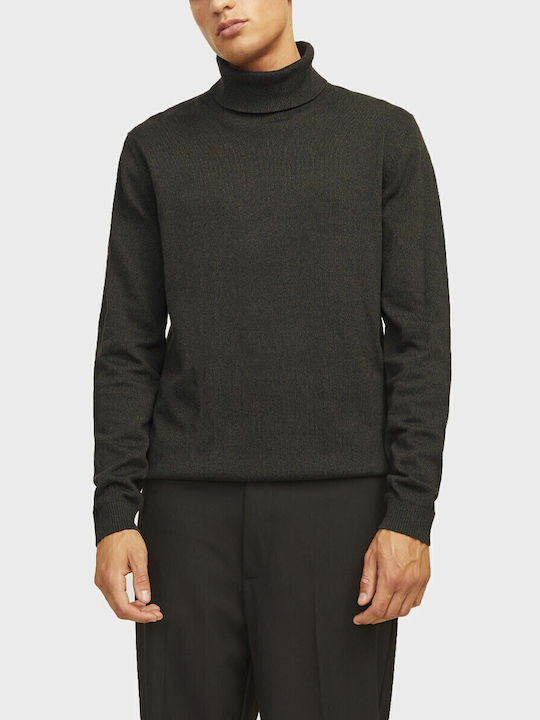 Jack & Jones Langarm-Pullover Forest Night, Olive
