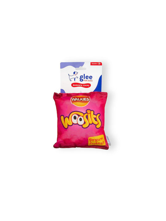 Glee Текстил Игра Куче със Звук 15εκ. Оранжев 1бр
