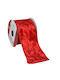 Gerimport Christmas Ribbon Red 270x6.3cm 1pc