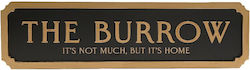 Harry Potter Burrow Plaque 30x10cm