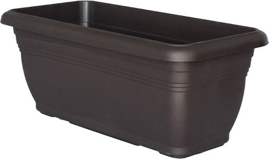 Viomes Blumenkasten Kunststoff Bronze 59x22x18cm.