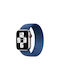 Armband Stoff Blau (Apple Watch 38/40/41/42mm)