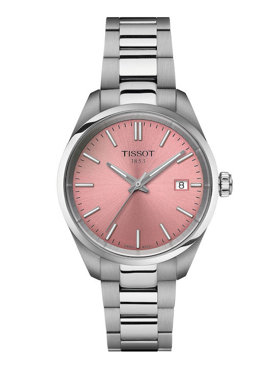 Women's Watch 34mm Battery Silver