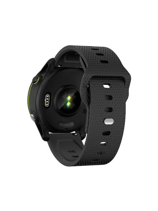 Каишка Kalebol 20 мм за Huawei Watch GT 3 42 мм GT 3 Pro 43 мм вълнообразен дизайн черна 2100179330498