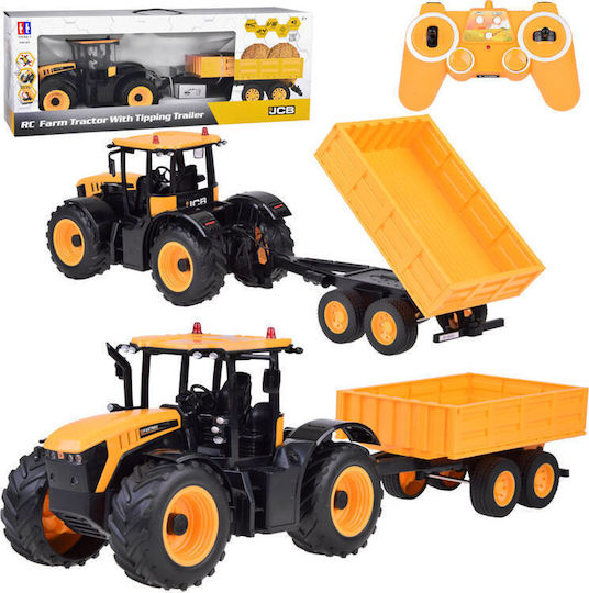Jcb Remote-controlled Τηλεκατευθυνόμενο Τρακτέρ Κίτρινο