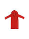 Kentia Kids Hooded Bathrobe Player 17 Red Red