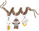 Fehn Spiral Toy for Stroller Activities Otter for 0++ Months