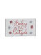Artsy Mats Entrance Mat Baby It's Cold Outside Multicolour 70x40cm