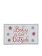 Artsy Mats Fußmatte Baby It's Cold Outside Mehrfarbig 70x40cm