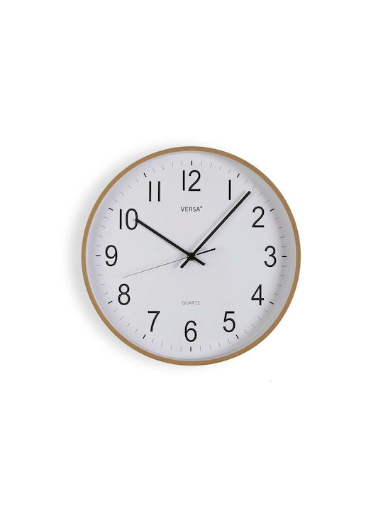 Versa Wall Clock Plastic