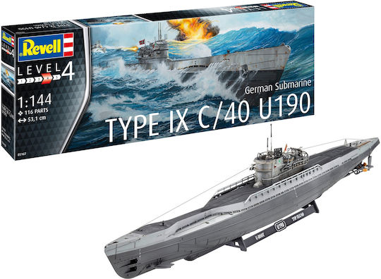 Revell German Figurină de Modelism Ypovrichio 116 Piese la Scară 1:144 5.3cm.