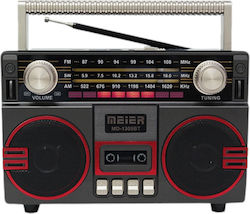 MD-1305 BT Retro Portable Radio Rechargeable wi...
