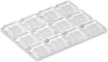 Inofix Baby Protectors with Sticker made of Silicone 1.3x1.3x03εκ. 12pcs
