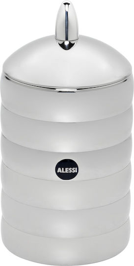 Alessi Кутия Обща Употреба с капак от Неръждаема Стомана Сив 1140мл