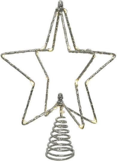 Lumineo Plastic Illuminated Christmas Decorative Star 20x5x25cm