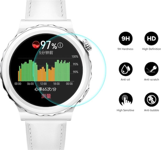 Tempered Glass for the Huawei Watch GT 3 Pro 43mm 1pcs SYA001838102