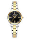 Womens Watch 28mm Battery With Steel Bracelet Gold/Silver/Black