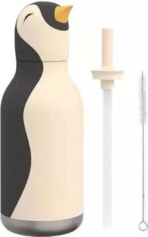 Asobu Bottle Thermos Stainless Steel 460ml Multicolour with Straw