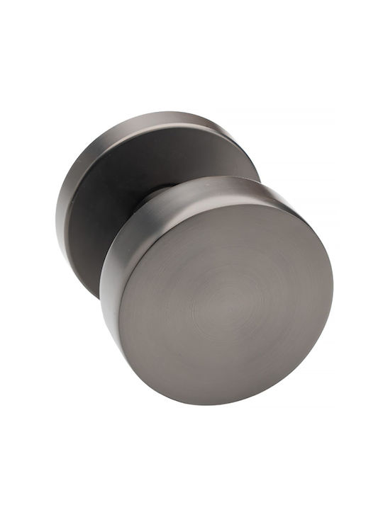 Roline Knob Front Door Γκρι Ανθρακί