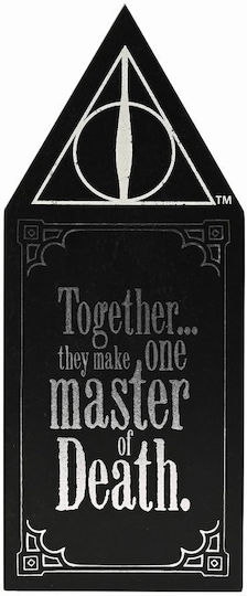 Harry Potter Harry Potter: - The Deathly Hallows Plaque (12x30cm) Figur