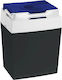 Electric Cooler Brio 30 12v Dark Gray-red/blue