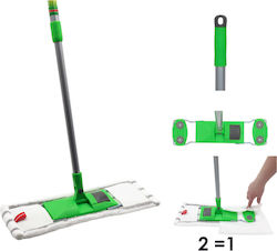 Perie de podea de 60 cm cu mâner telescopic
